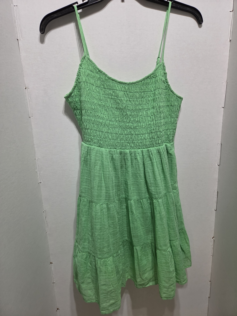 American Eagle Outfitters Light Green Smocked Sundress
